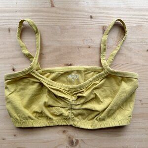 ARQ Zelda Bandeau Top in Chartreuse